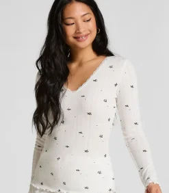 DAMES Hunkemöller Pyjama top Pointelle