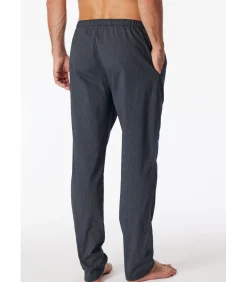 Heren SCHIESSER Pyjamabroek Donkerblauw Streep