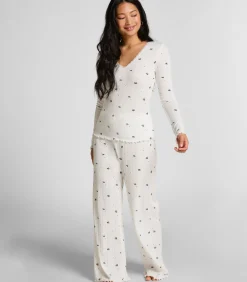 DAMES Hunkemöller Pyjamabroek Pointelle