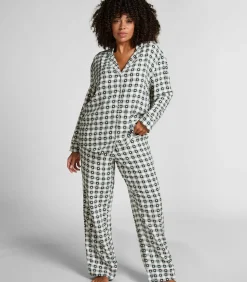 Clearance Pyjamaset van keperstof DAMES Nachtmode