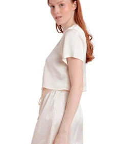 Best Pyjamashort satijnen hemdje Sweet Luxe DAMES Nachtmode