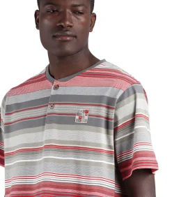 Clearance Pyjamashort t-shirt Rayas Cubes Antonio Miro Heren Pyjama's