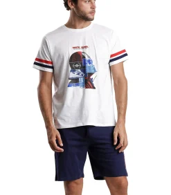 Outlet Pyjamashort t-shirt Vader Star Wars Heren Pyjama's