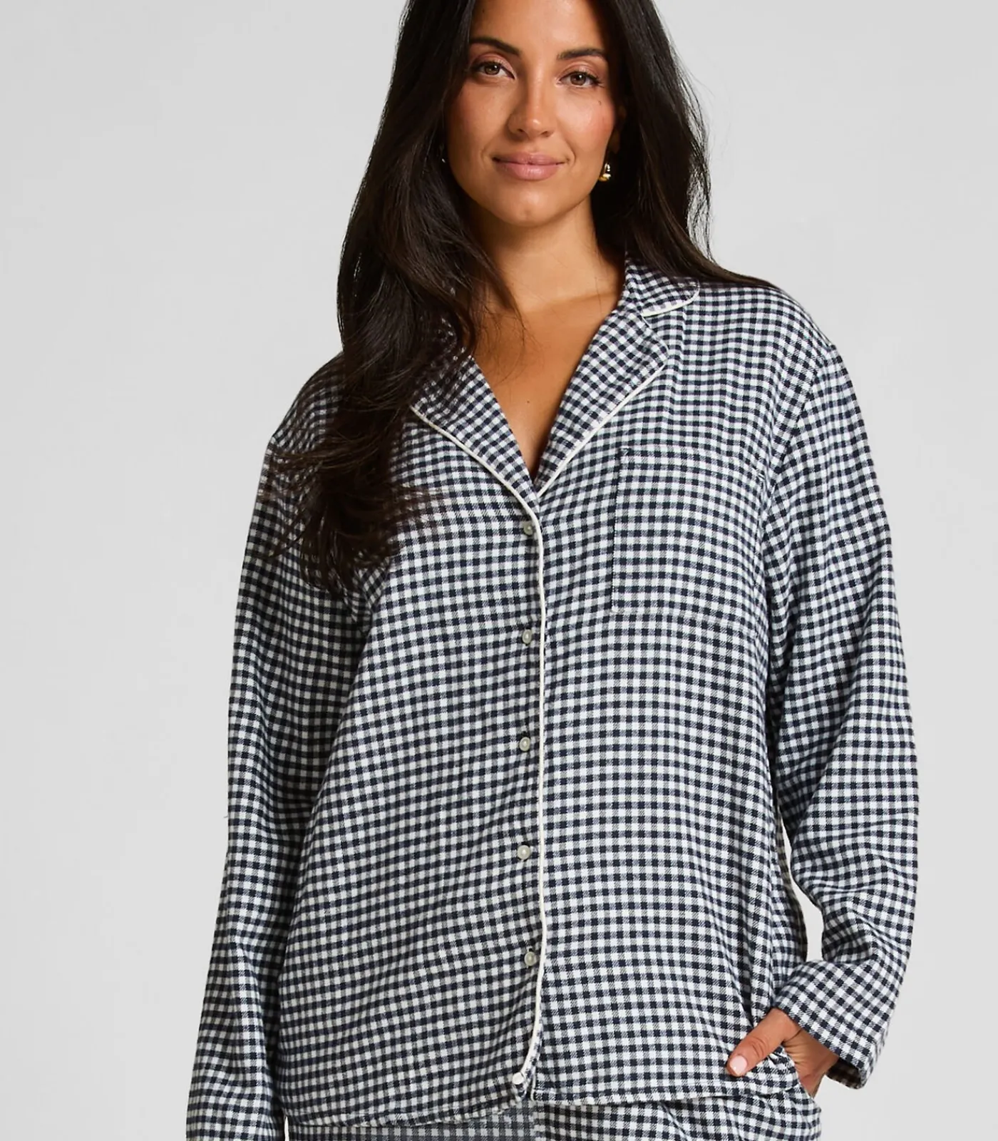 New Pyjamatop Flanel Essentials DAMES Nachtmode