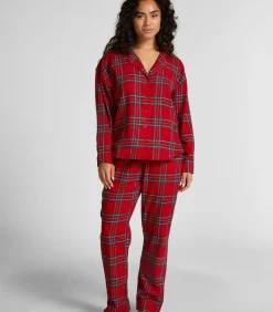 DAMES Hunkemöller Pyjamatop Flannel