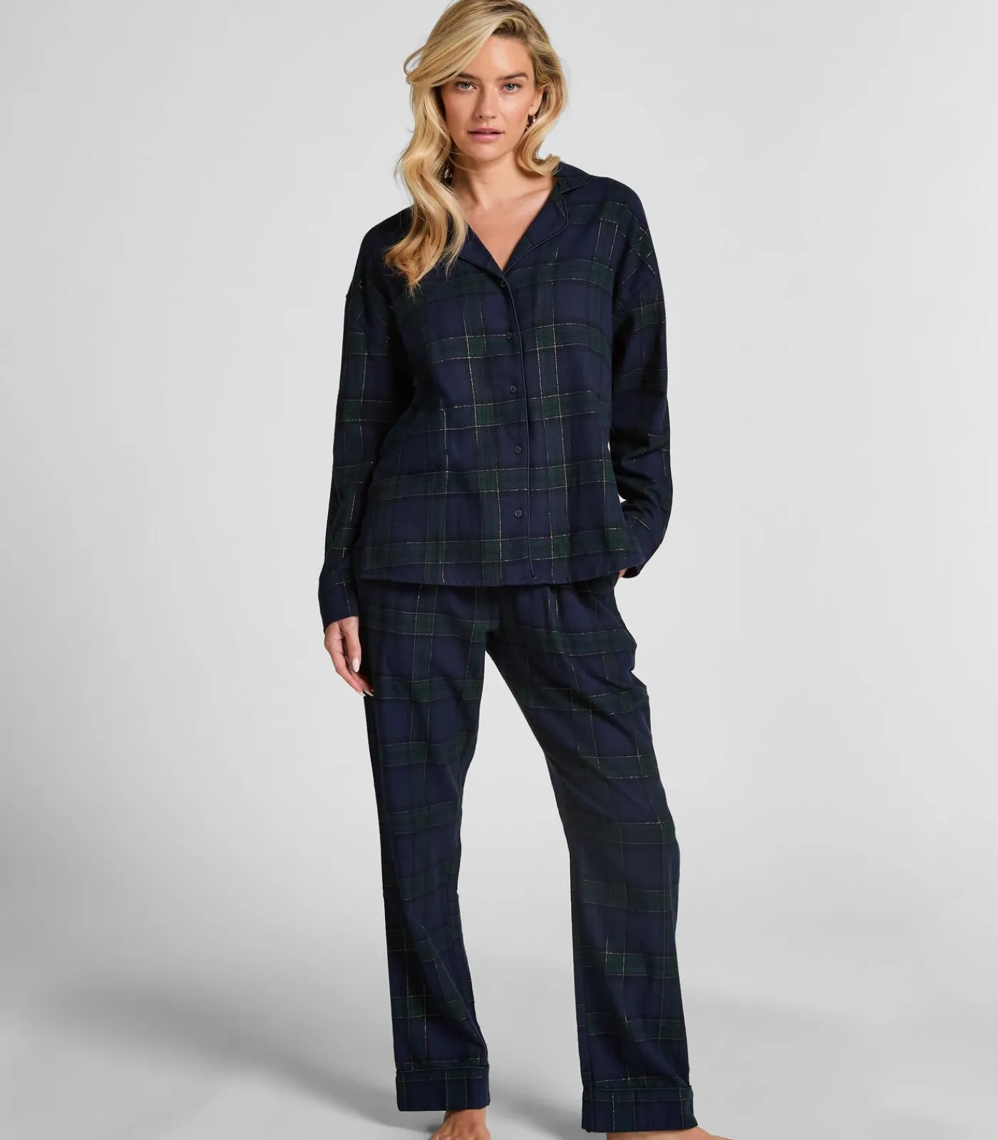 DAMES Hunkemöller Pyjamatop Flannel