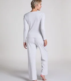 Sale Pyjamatop Pointelle DAMES Nachtmode