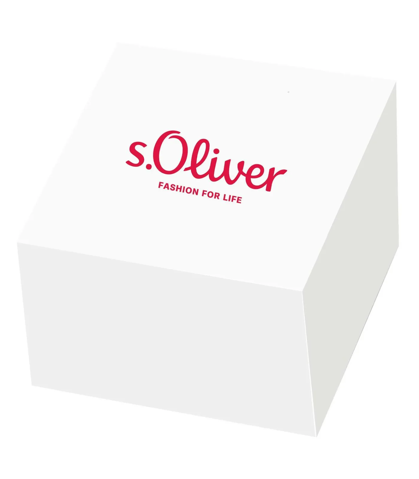 DAMES s.Oliver Quarzuhr voor dames, roestvrij staal | kunstleer