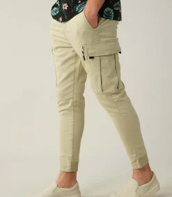 Heren Deeluxe QUATRO - Quatro cargo pocket-jeans voor heren