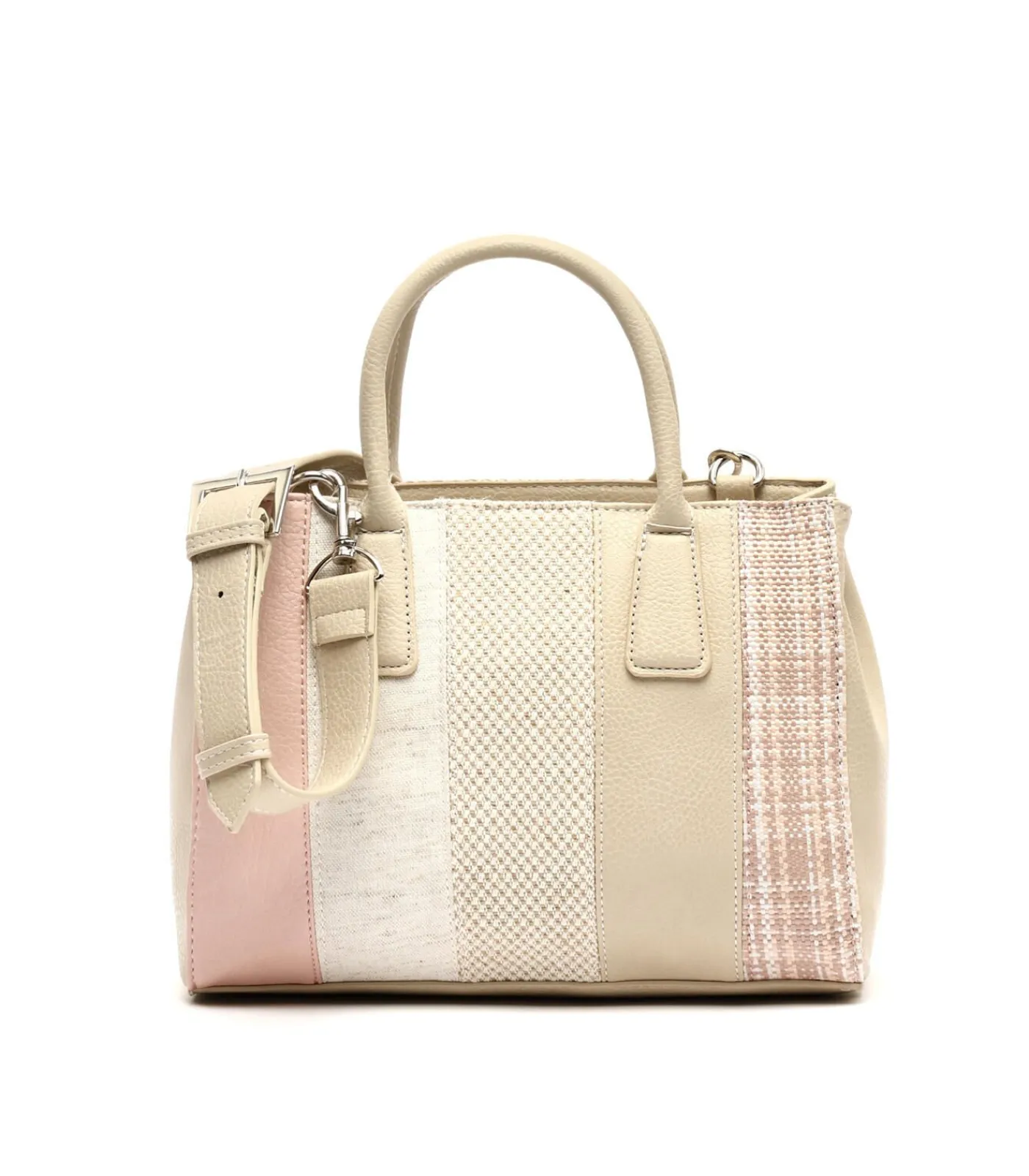 Discount Raffia tas Vrouw Lareni Roze DAMES Tassen