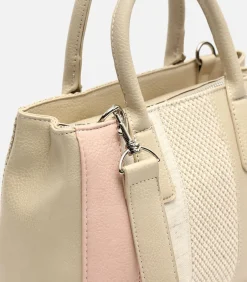 Discount Raffia tas Vrouw Lareni Roze DAMES Tassen