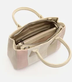 Discount Raffia tas Vrouw Lareni Roze DAMES Tassen