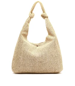 Misako Raffia tas Vrouw Pologi