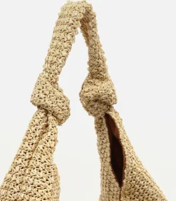 Misako Raffia tas Vrouw Pologi