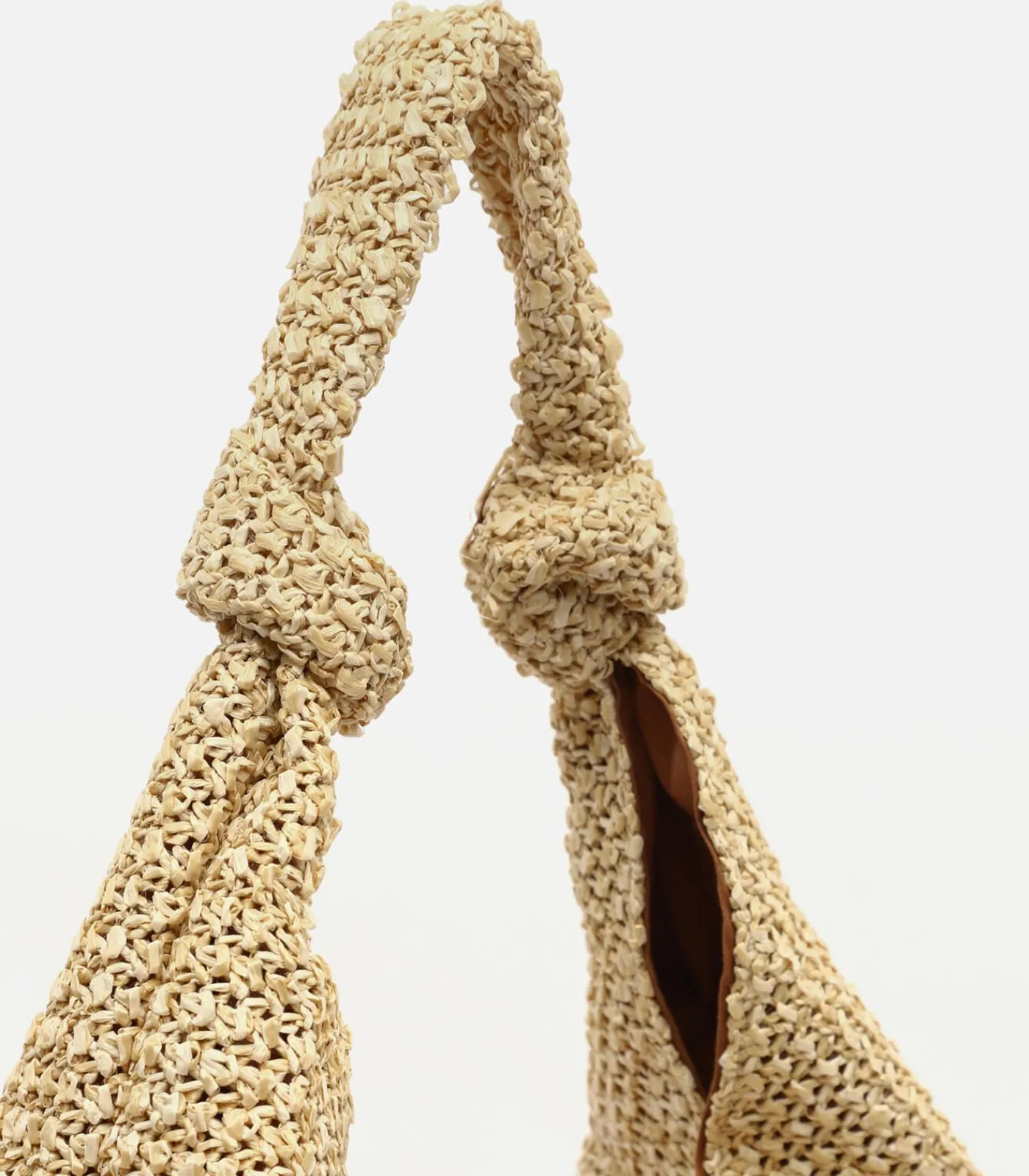 Misako Raffia tas Vrouw Pologi