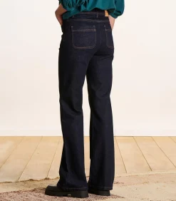 New Raw bootcut jeans van organisch katoen DAMES Jeans