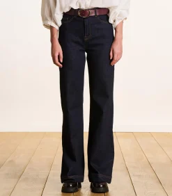 DAMES La Fée Maraboutée Rechte jeans van biologisch katoen