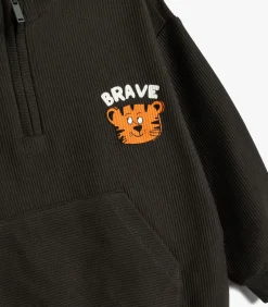 Kinderen Koton Rechte kraag geborduurd Sweatshirt