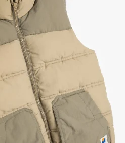 Discount Rechte kraag Gerecycled polyester Weste Anorak Kinderen Sportkledij