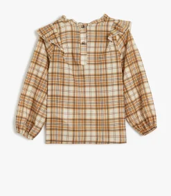 Rechte kraag Lange mouw Overhemd Kinderen Tops