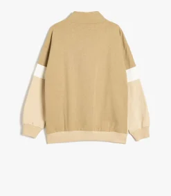 Hot Rechte kraag Met kleurblokken Sweatshirt Kinderen Truien & Vesten