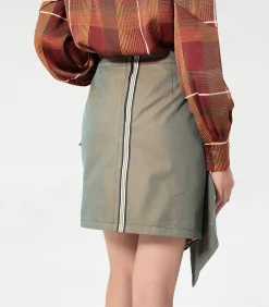 DAMES Smart & Joy Rechte rok met afneembaar voorpand