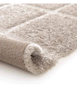 Oviala Rechthoekig hoogpolig vloerkleed in shaggy-stijl 160 x 230 cm