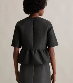 DAMES Marc O’Polo DENIM Regular blouse met korte mouwen