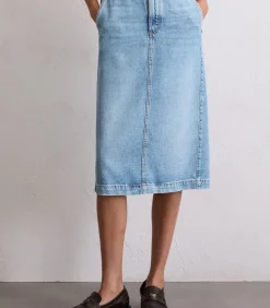 Regular denim rok DAMES Rokken