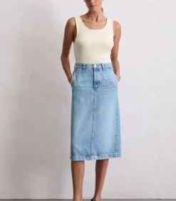 Regular denim rok DAMES Rokken