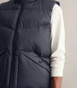 Heren Marc O’Polo DENIM Regular puffer donsgilet