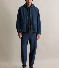 Discount Regular spijkerjas met capuchon Heren Jassen