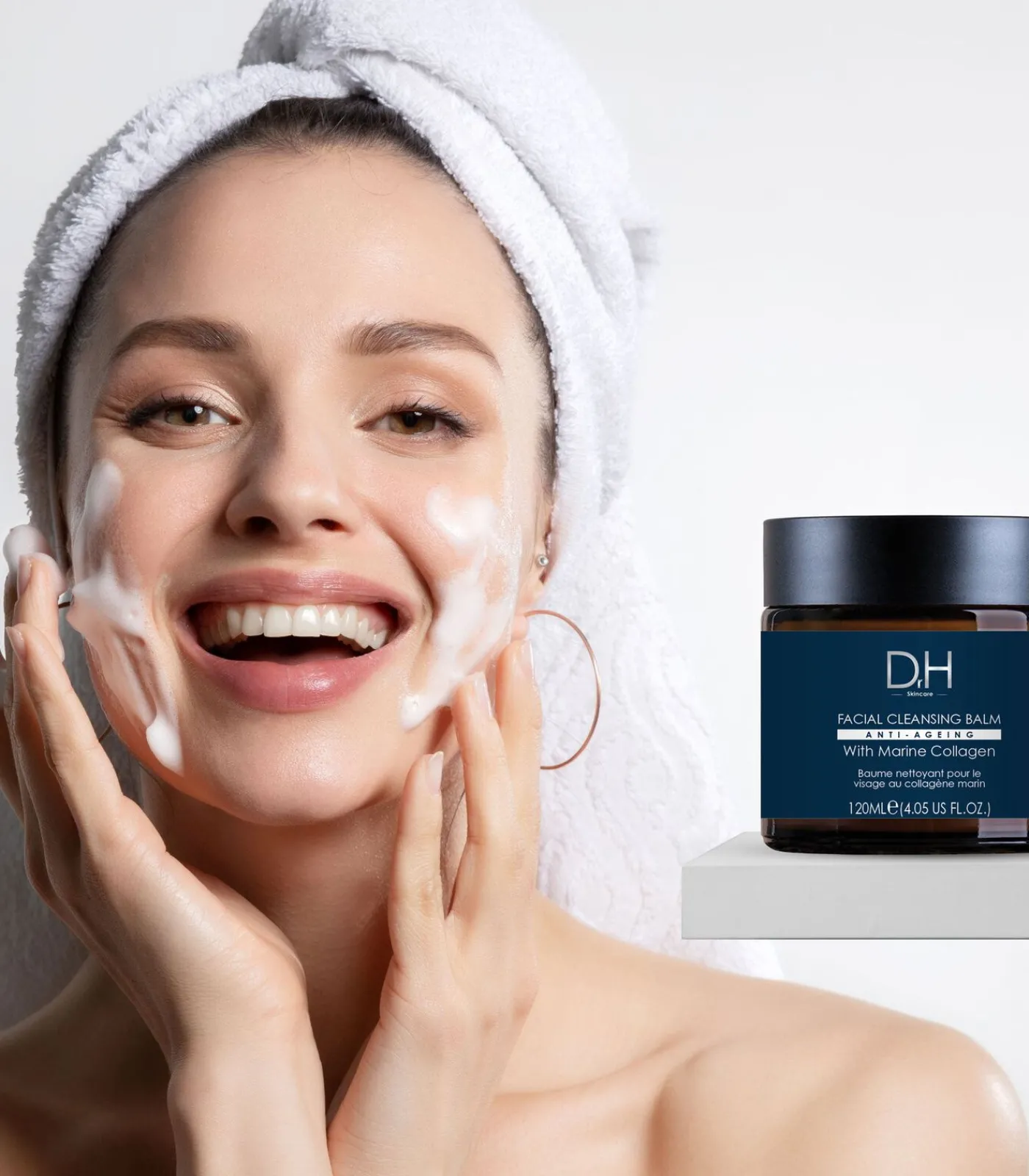 Dr H Reinigingsbalsem met Marine Collageen 120ml