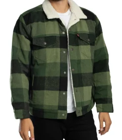 Clearance Relaxed Fit Geruit Jasje Heren Jassen