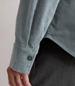 DAMES Marc O'Polo Relaxed overhemd van fluweel