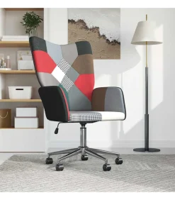 New Relaxstoel patchwork stof Zetels