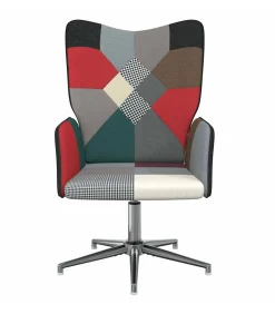 New Relaxstoel patchwork stof Zetels