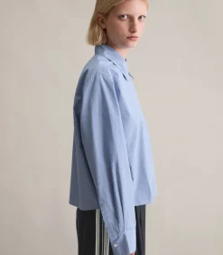 DAMES Marc O’Polo DENIM Relaxte cropped geruite blouse