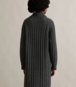 Sale Relaxte gebreide jurk DAMES Jurken