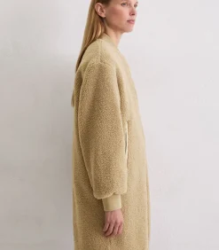 DAMES Marc O’Polo DENIM Relaxte teddyjas in blousonstijl