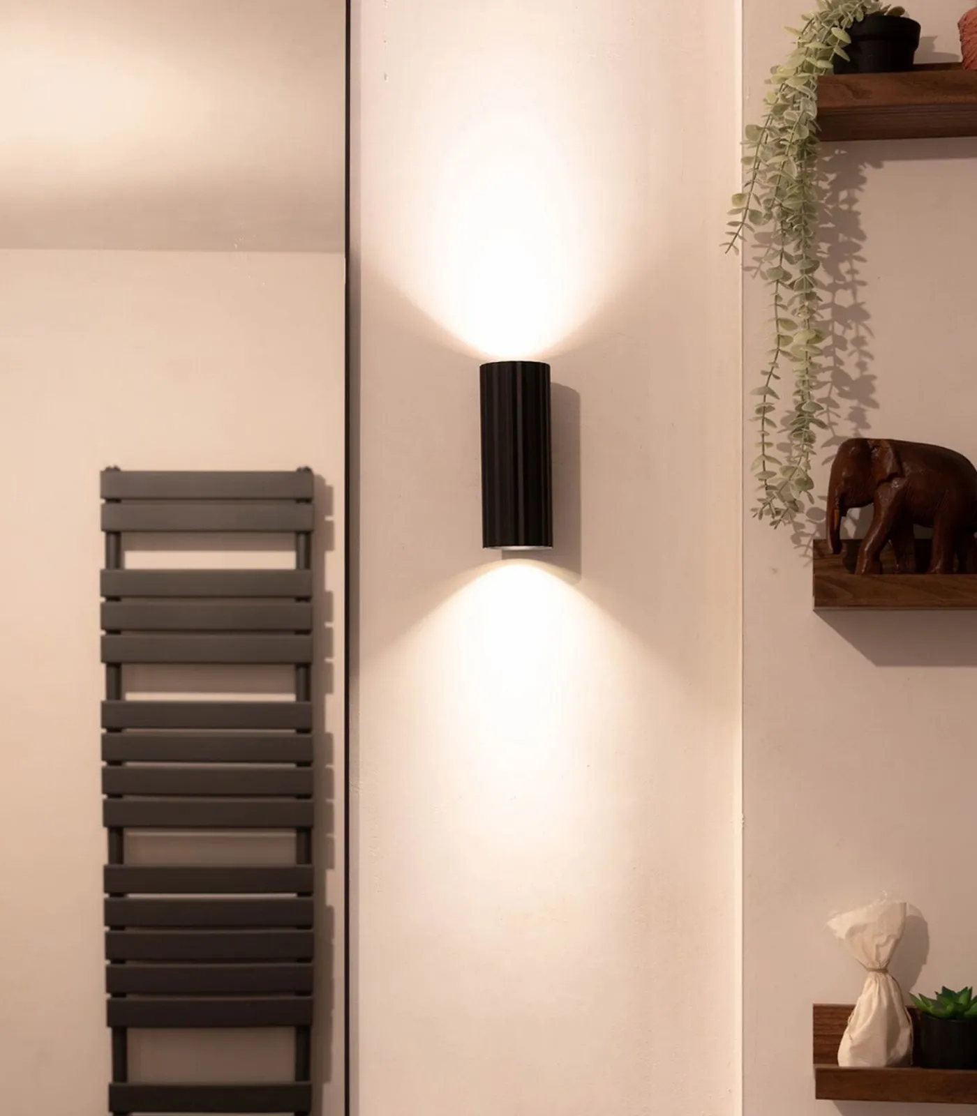 Atmooz Ribble - Wandlamp - Zwart