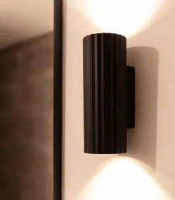 Atmooz Ribble - Wandlamp - Zwart