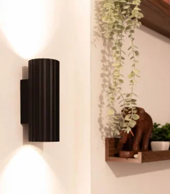 Atmooz Ribble - Wandlamp - Zwart