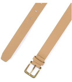 Hot Riem Beige Leer Heren Riemen