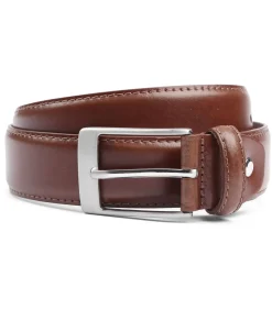 Heren Suitable Riem Cognac Leer 022
