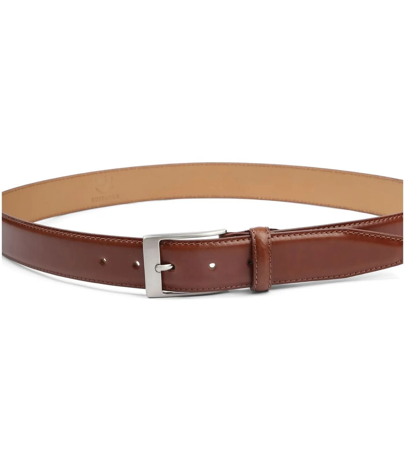 Heren Suitable Riem Cognac Leer 022
