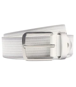 Heren Suitable Riem Structuur Leer Wit