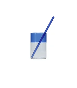 ONA Rietje 20cm glas blauw Cruse - set/4