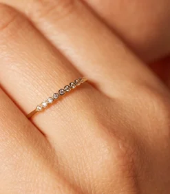 DAMES Lucardi Ring 14 Karaat Goud