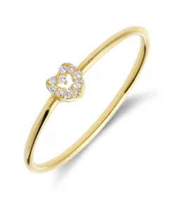 DAMES Lucardi Ring 14 Karaat Goud